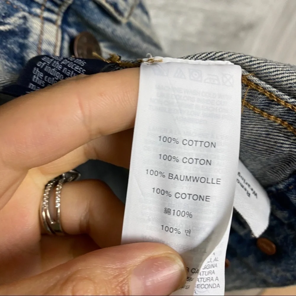 J. Crew | Denim Vest Indigo Patina Wash Size Small